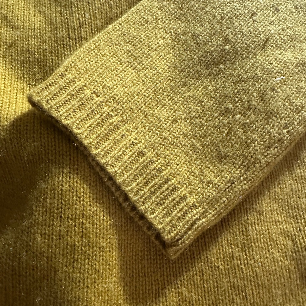 Theory Mustard Yellow Women's Cardigan - Picture 14 of 15
